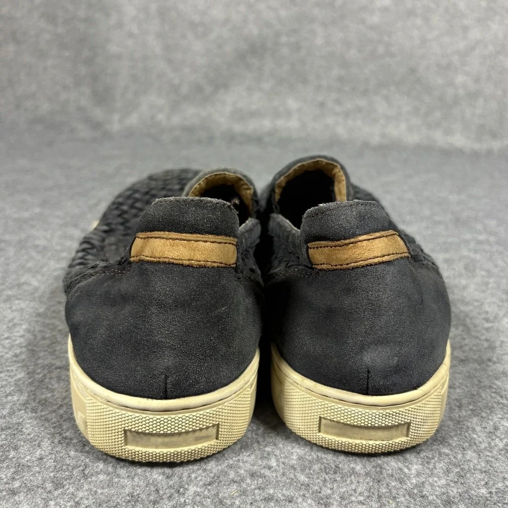 Donald J‎ Pliner Karter3-FL Slip On 11M Charcoal Woven Suede